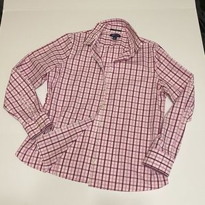 Lands End womens plaid shirt